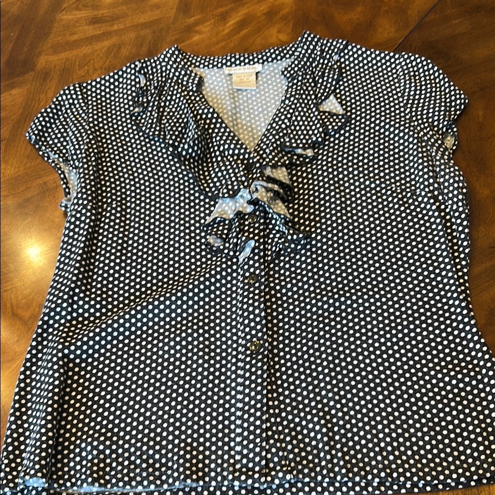 Polka Dot Women's Top